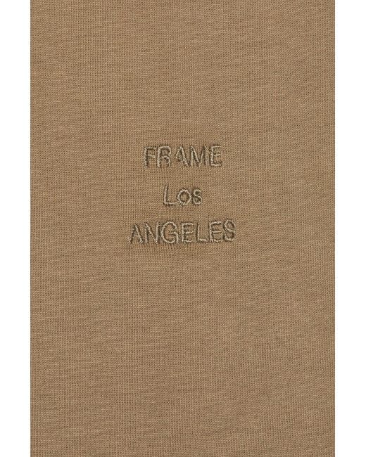 FRAME Natural Logo Tee for men