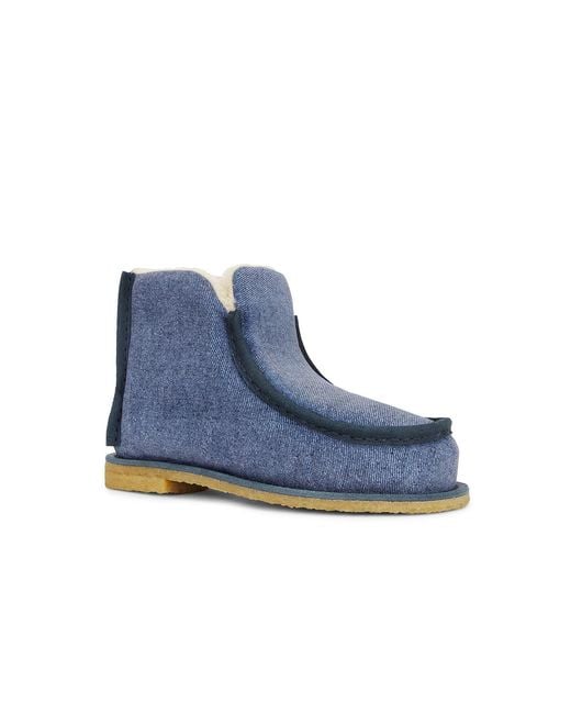 J.W. Anderson Blue Ankle Boot