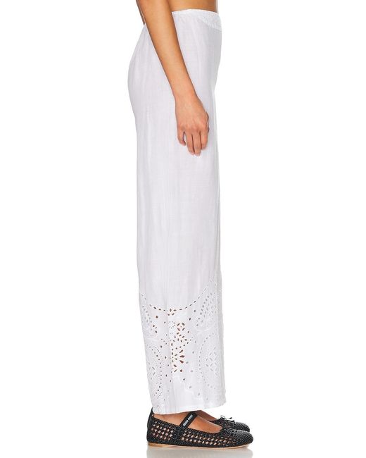 Bode White Belvoir Pant