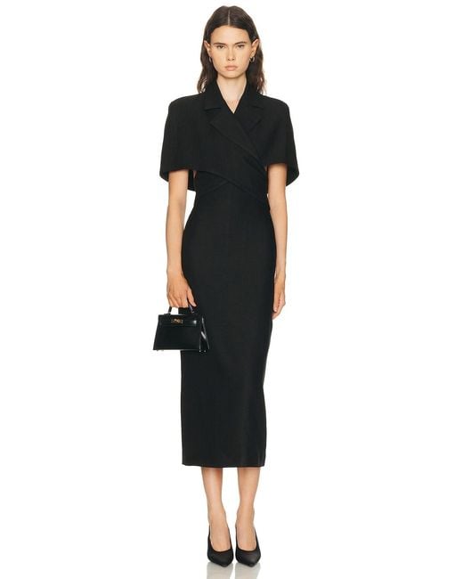 SEV Black Tailored Cape
