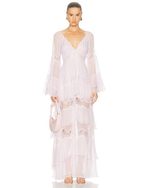 LoveShackFancy Pink Devina Dress