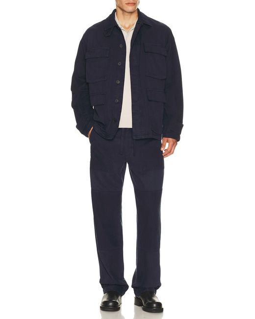 Jonathan Simkhai Blue Chases Utility Pant for men