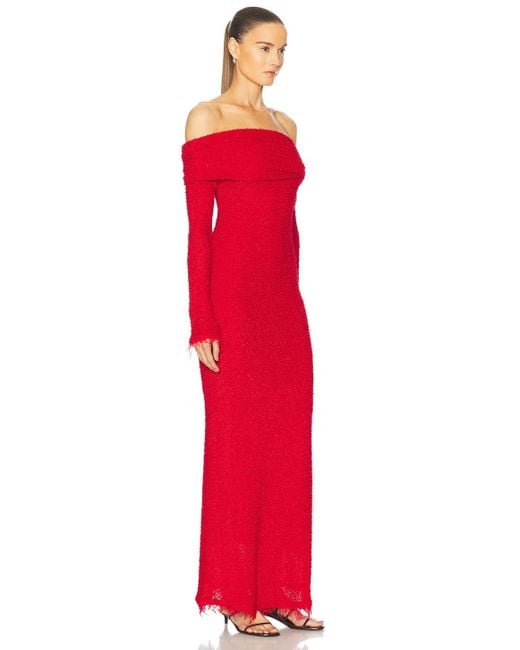 Isabel Marant Red Ormany Dress