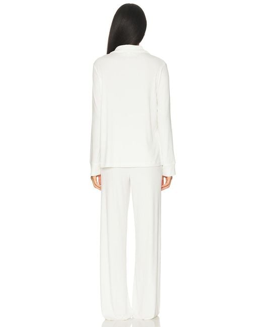 Skims White Soft Lounge Sleep Set