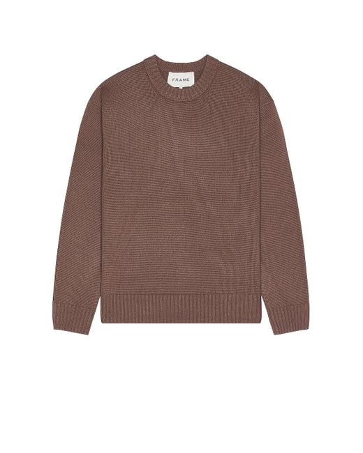 FRAME Brown Cashmere Sweater for men