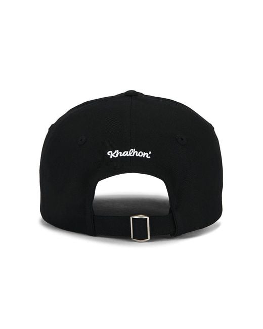 Khalhon Black Logo Ball Cap for men