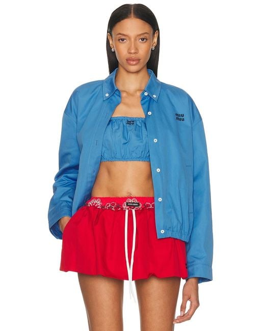 Miu Miu Red Jacket
