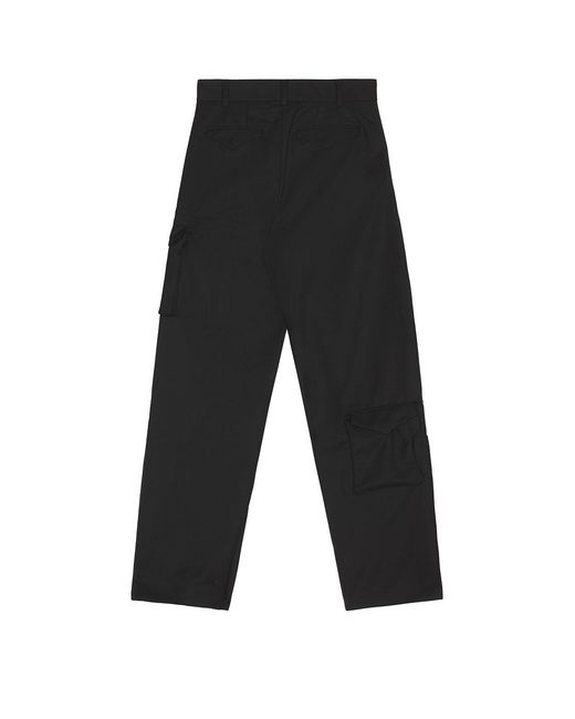 Kody Phillips Black Cargo Slacks for men