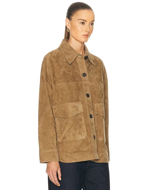 Arma Natural Kaylee Suede Jacket