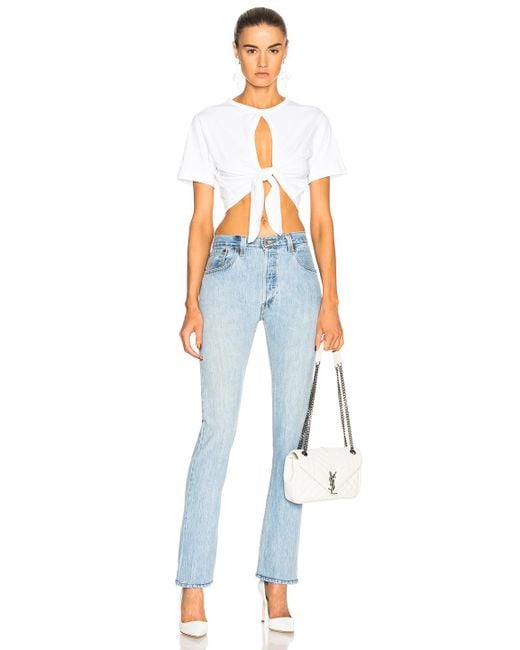 RE DONE×Levi’s THE CRAWFORD デニム RE/DONE Levi's Cindy Crawford The Crawford High Rise in Blue