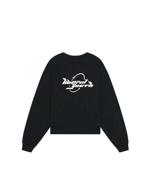 Liberal Youth Ministry Black 90s Sweatshirt Knit for men