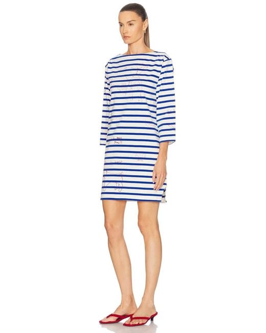Bode Blue Margate Dress
