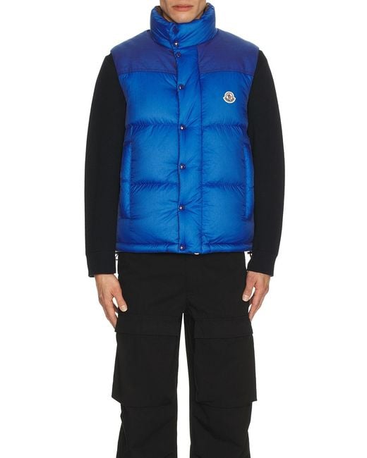 Moncler Blue Verone 1 Jacket for men