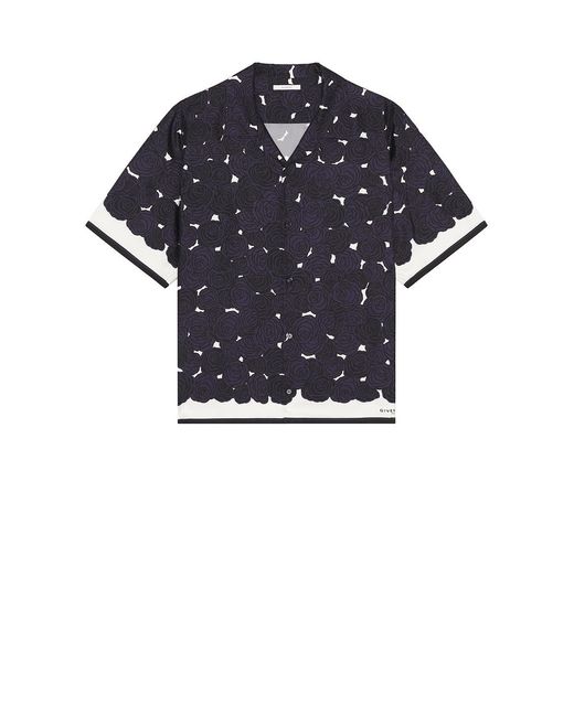 Givenchy Black Bowling Shirt for men