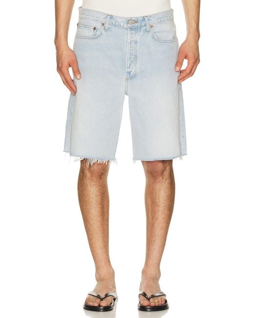 Agolde Blue Anson Short for men