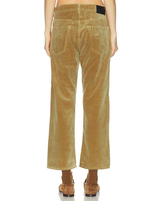 R13 Yellow Bf Straight Leg