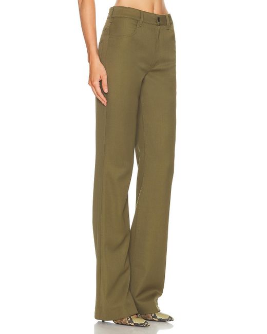 The Attico Green Long Pant