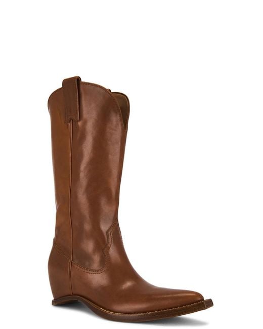 Maison Margiela Brown Western Boot