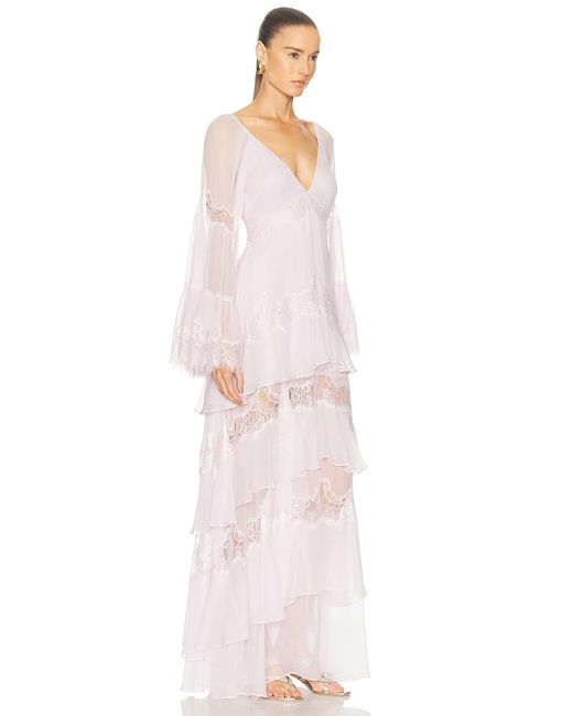 LoveShackFancy Pink Devina Dress