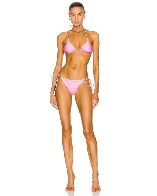 CASABLANCA Pink Bikini Set
