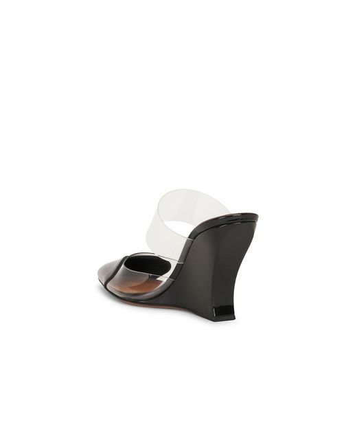 Alaïa Black Wedge Mule