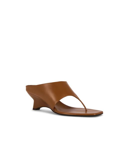 Khaite Brown Marlow 55 Mule