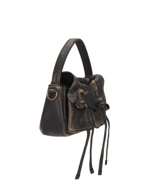 Acne Black Multi Pocket Micro Bag