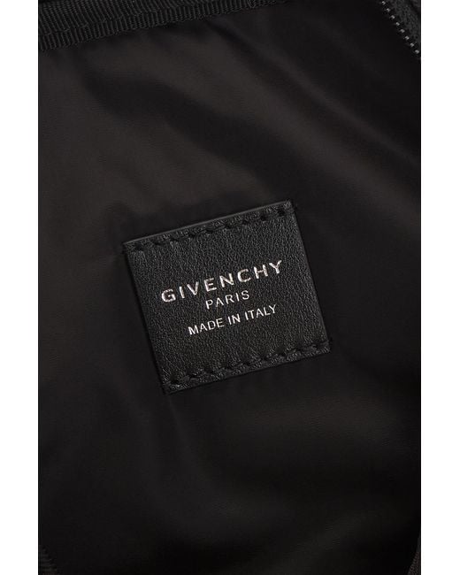Givenchy Black Essential Crossbody Camera Bag for men