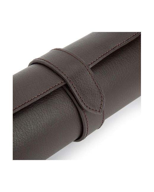 Wolf Brown Blake Watch Roll With Capsule