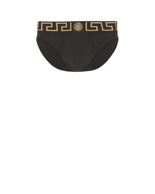 Versace Black Underwear Tri-pack for men