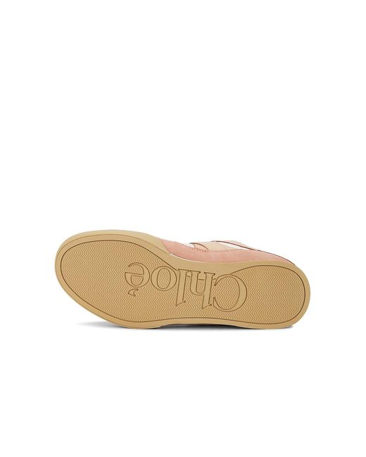 Chloé Pink Kick Sneaker