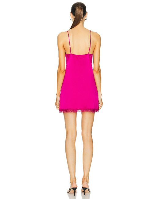 Agent Provocateur Pink Gisele Short Slip Dress