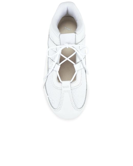 PUMA White Speedcat Sneaker