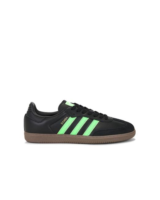 adidas Originals Women's Green Samba Og Sneaker