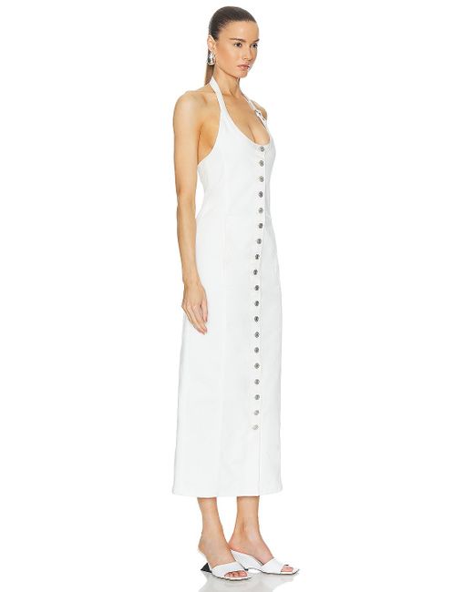 Courreges White Multiflex Long Dress