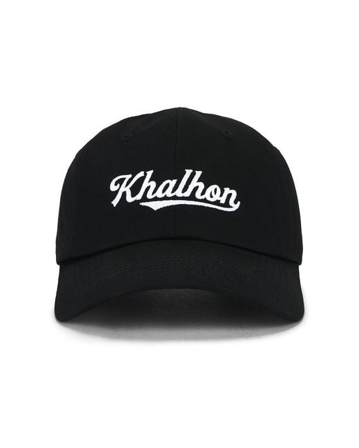 Khalhon Black Logo Ball Cap for men