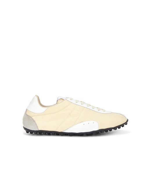 Maison Margiela White Sprinters Low Top Sneakers for men