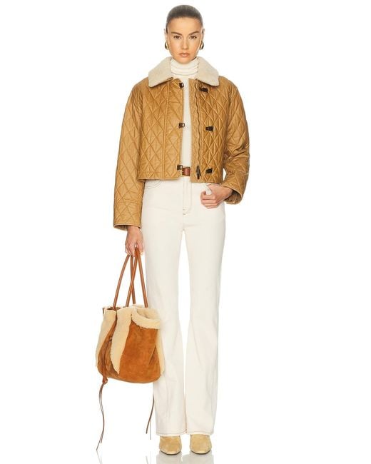 Burberry White Donella Bootcut