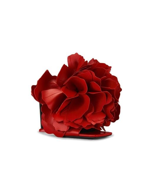 Givenchy Red Boudoir Rose Mule
