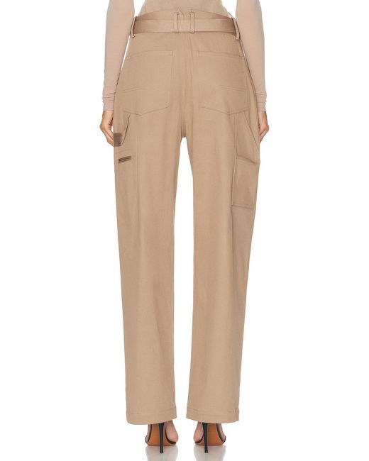 Alaïa Natural Cargo Pant