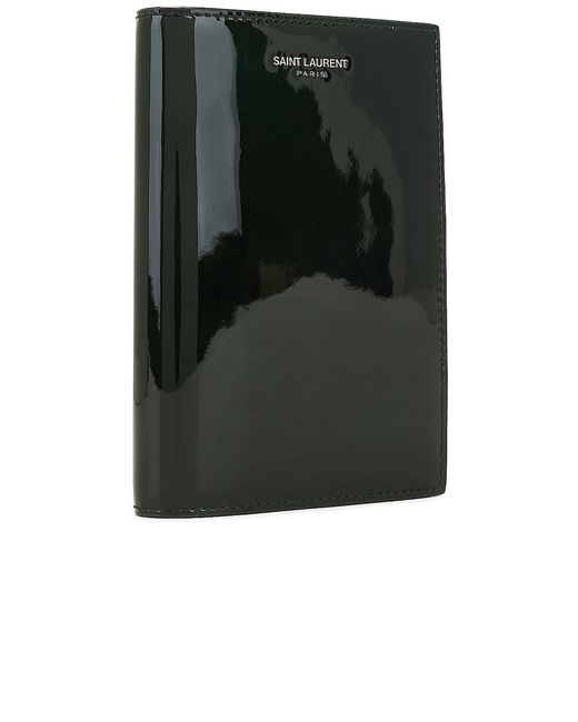 Saint Laurent Green Passport Case