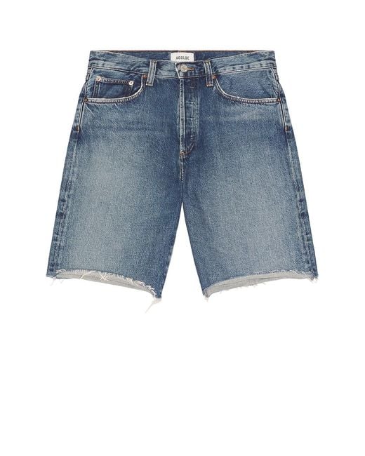 Agolde Blue Anson Short for men