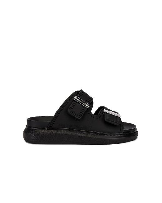 alexander mcqueen buckle sandals