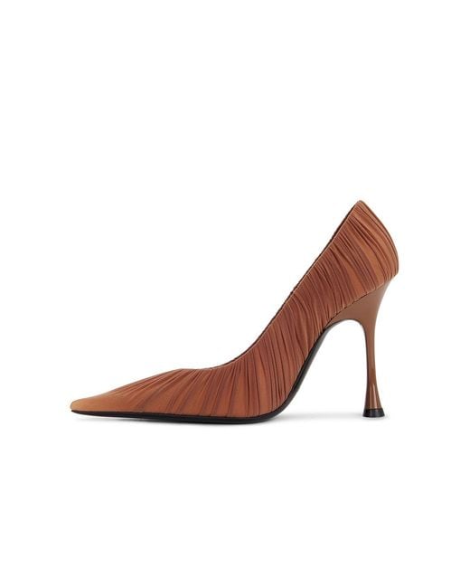 Saint Laurent Brown Doville Pump