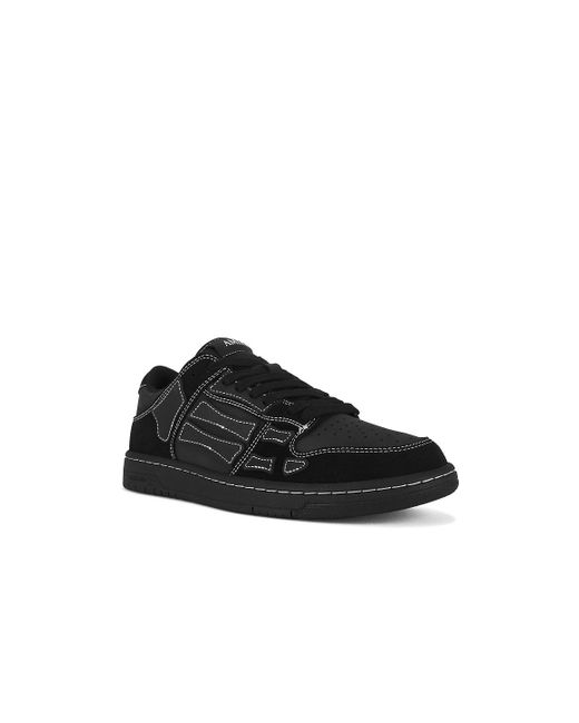 Amiri Black Skel Top Low for men