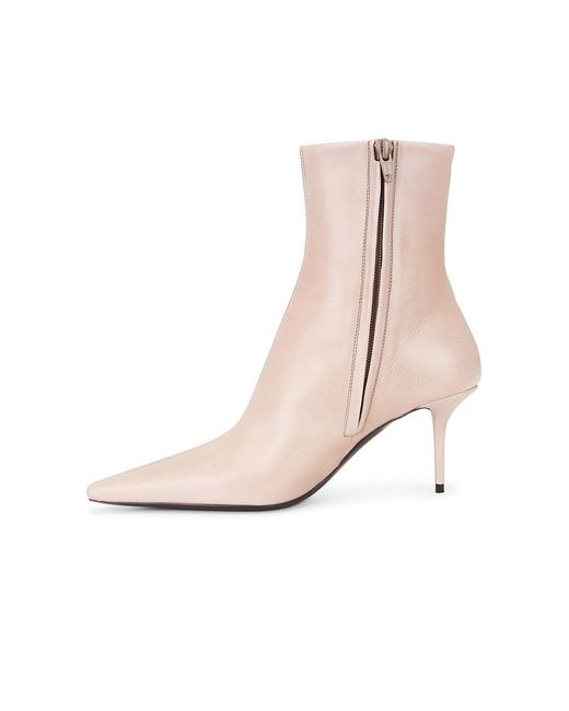 Saint Laurent White Ashley Boot