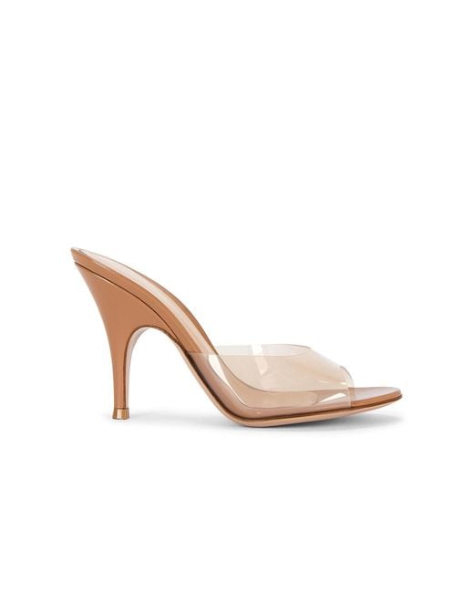Gianvito Rossi White Sofia Mule