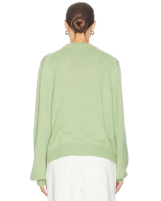 Helsa Green Lynnea Crew Pullover