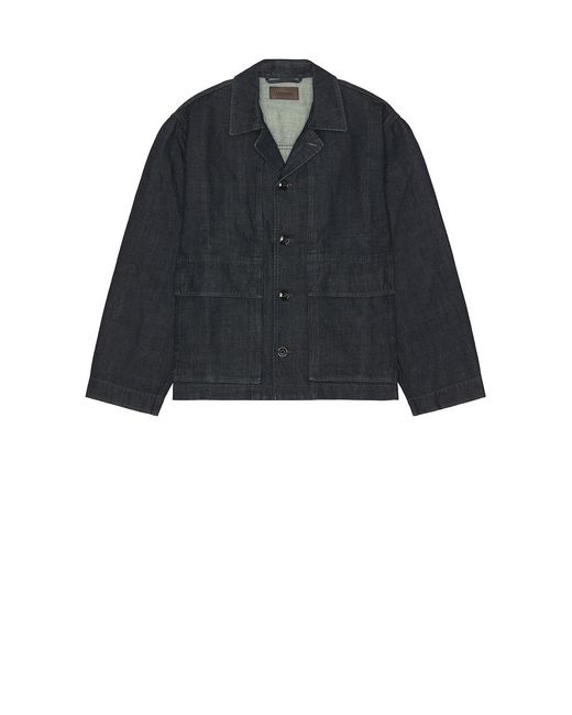 Lemaire Black Boxy Jacket for men