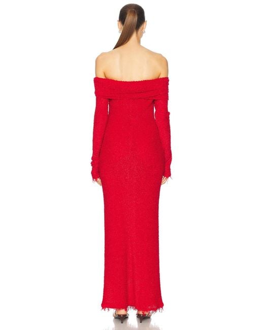 Isabel Marant Red Ormany Dress